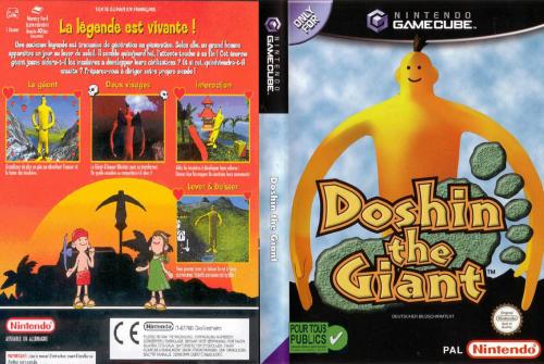 Doshin the Giant (Europe) (En,Fr,De,Es,It) Cover - Click for full size image